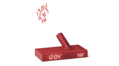 Wall-Cast Digital Clocks