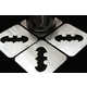 Steel Superhero Insignia Coasters Image 4