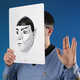 3D Human Visage Whiteboards Image 3