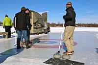 Artsy Ice Fishing Huts Image 2