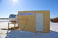 Artsy Ice Fishing Huts Image 4