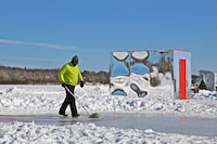Artsy Ice Fishing Huts Image 6