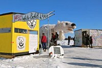 Artsy Ice Fishing Huts Image 7