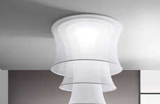 Diaphanous Tiered Lighting