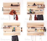 Stacked Wood Shelving Image 5