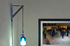 Modern Seltzer Bottle Lighting