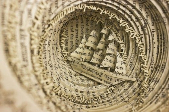 49 Astonishing Book Art Projects