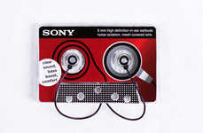 Retro Headphone Branding