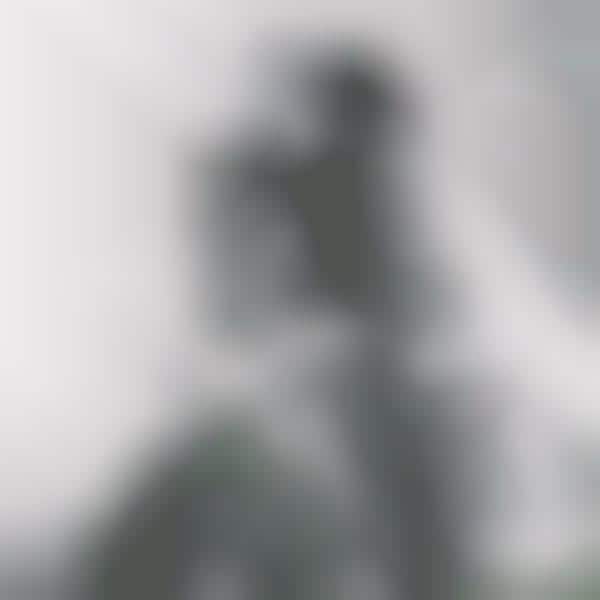 Pensive Double-Exposed Photography