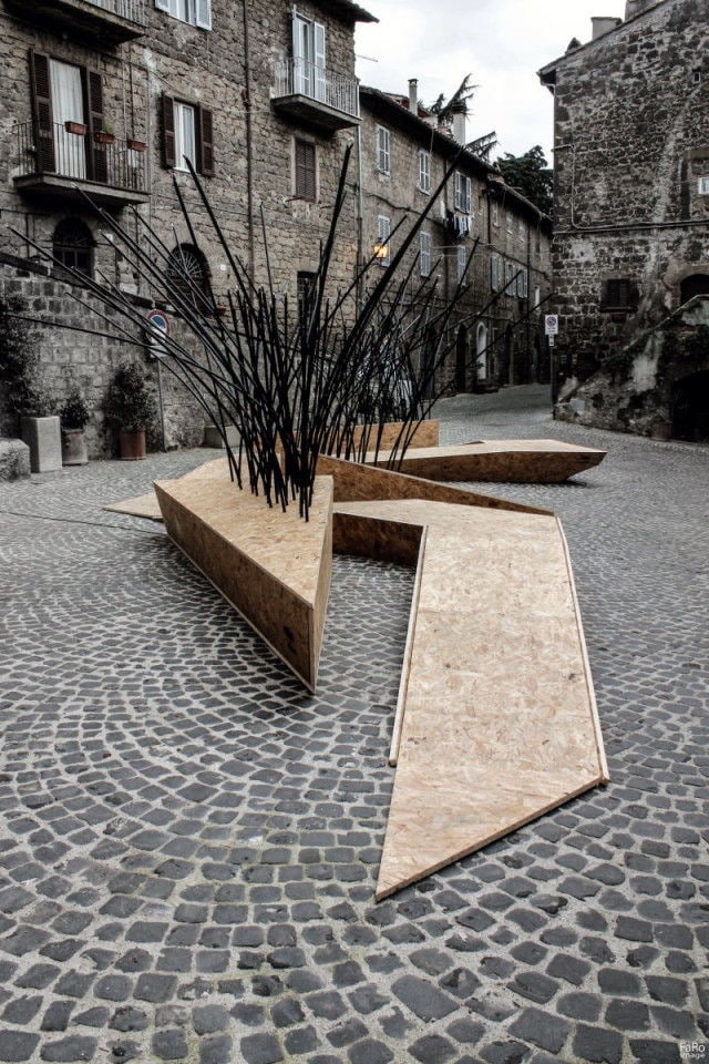 Sprouting Public Benches