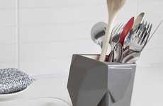 Elephant-Themed Cutlery Drainers