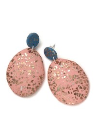 Stunning Kaleidoscopic Clay Earrings Image 7