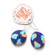 Stunning Kaleidoscopic Clay Earrings Image 8