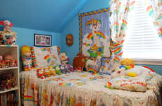 Nostalgic 80s Rainbow Rooms