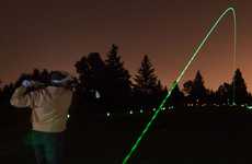 Glow-in-the-Dark Putting Equipment