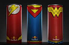 Superhero-Fuelling Energy Drinks
