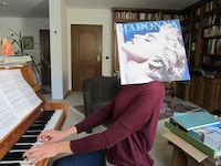 Superimposed Album Cover Selfies Image 5
