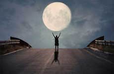 Imaginative Playful Moon Photography