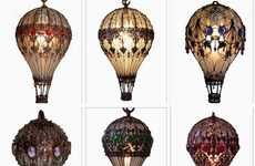 Whimsically Baroque Lamps