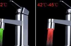 Thermochromatic Kitchen Taps