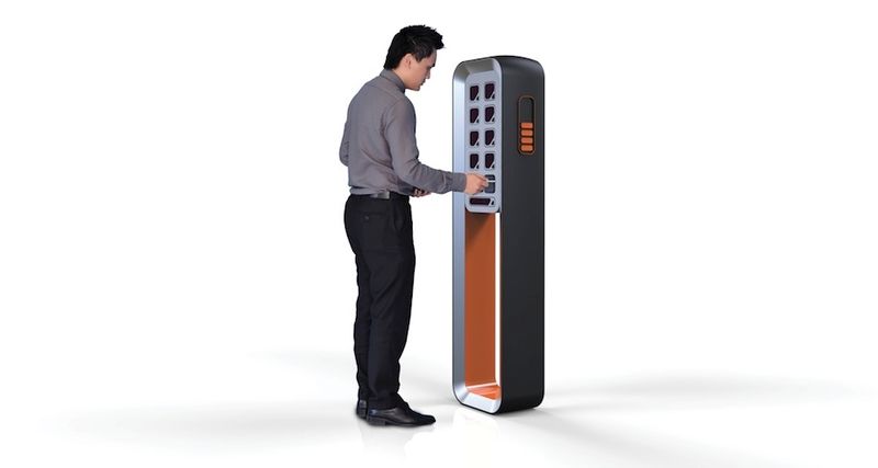 Cell-Charging Lockers
