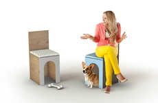 Adorable Doghouse Seating