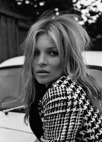 Greyscale Biker Chick Editorials Image 4