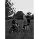 Greyscale Biker Chick Editorials Image 5