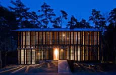 Retractable Wood Housing