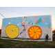 Whimsical Vibrant Bicycle Murals Image 2