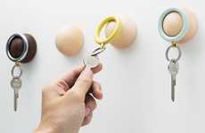 Magnetic Mounted Keychains