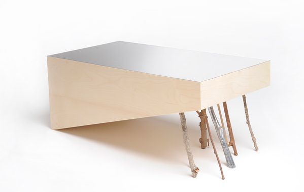 Stick-Supported Tables