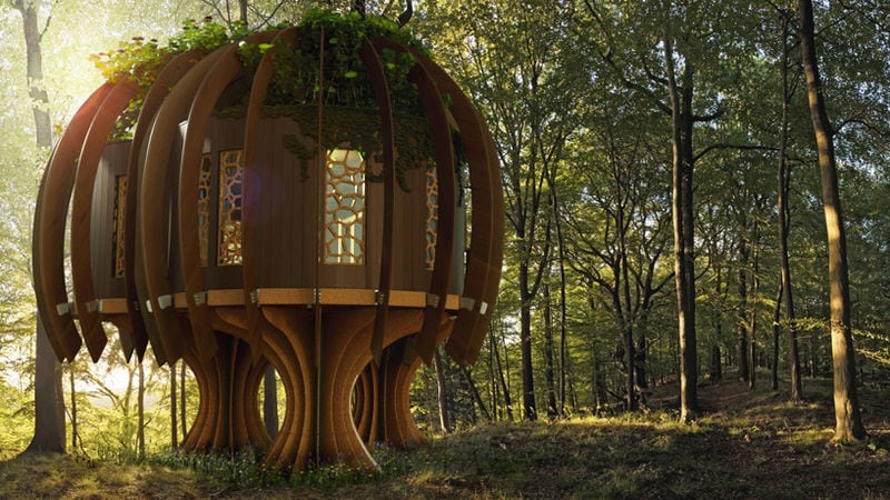 Tranquil Fairytale Treehouses