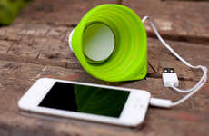 Collapsible Cup Speakers