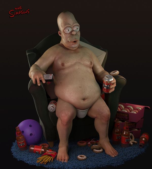 Realistic Cartoon Characters