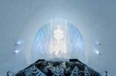 Customized Ice Hotel Rooms