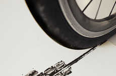 Tire Track Art Prints
