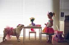 Daughter and Dog Portraits