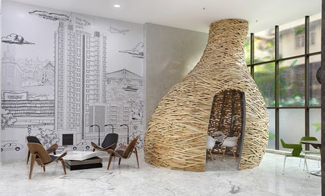 Nest-Like Meeting Rooms