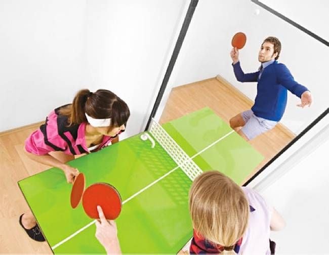 Rotating Ping Pong Doors