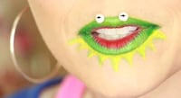 Puppet-Inspired Lip Art Image 2