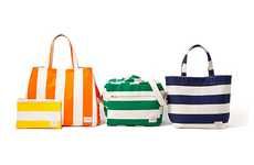 Boldly Striped Bags