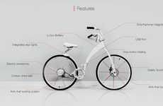 Folding Electric Smart-Bikes