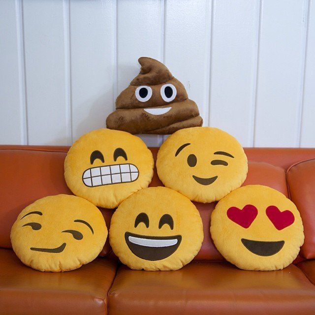 Lifesized Emoji Pillows