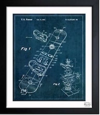Iconic Object Blueprint Art Image 8