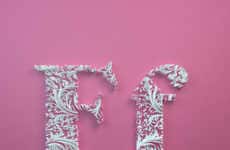 Intricate Pulp Alphabets