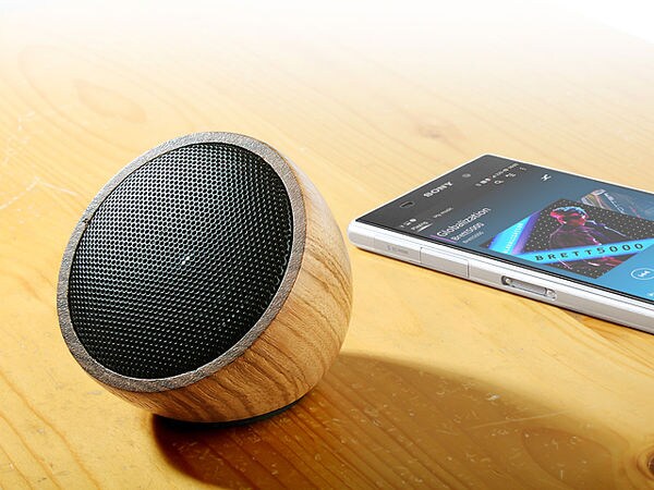 Smooth Wooden Speakers