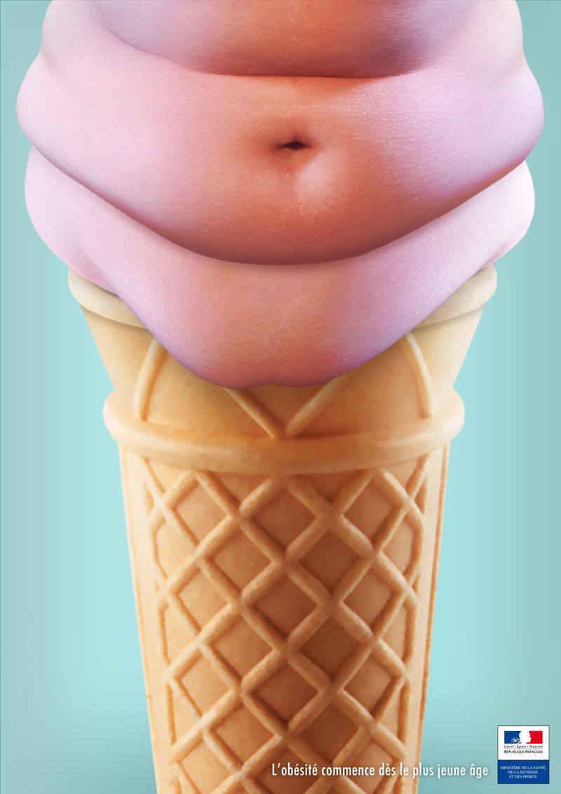 Belly Ice Cream Ads