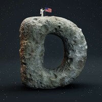 3D Alphabet Art Image 3