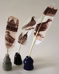 Image-Imprinted Bird Feathers Image 5